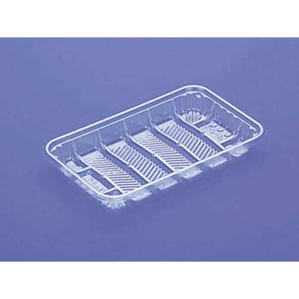 デンカポリマー 透明トレー TQ-45FN 00749064 1ケース(3400個(100個×34))（直送品）