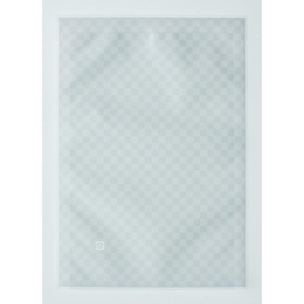 ベリーパック 真空袋 ナイロン印刷規格三方袋VW3格子柄白 00759045 1ケース(3000個(100個×30))（直送品）