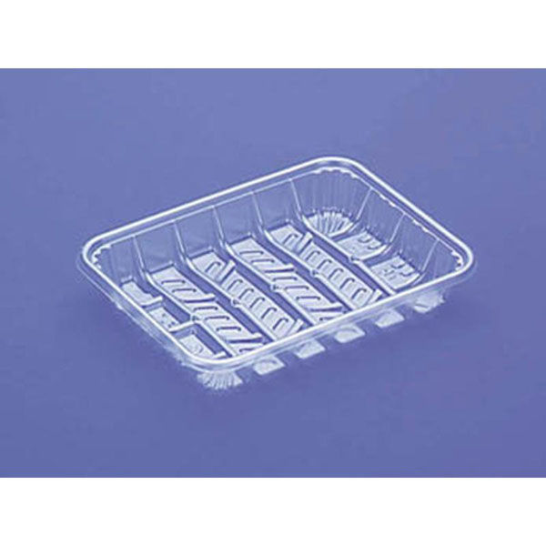 デンカポリマー 透明トレー TQ-111MN 00758859 1ケース(3000個(100個×30))（直送品）