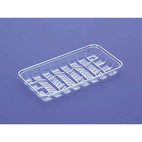 デンカポリマー 透明トレー TQ-250-N 00760378 1ケース(2000個(100個×20))（直送品）
