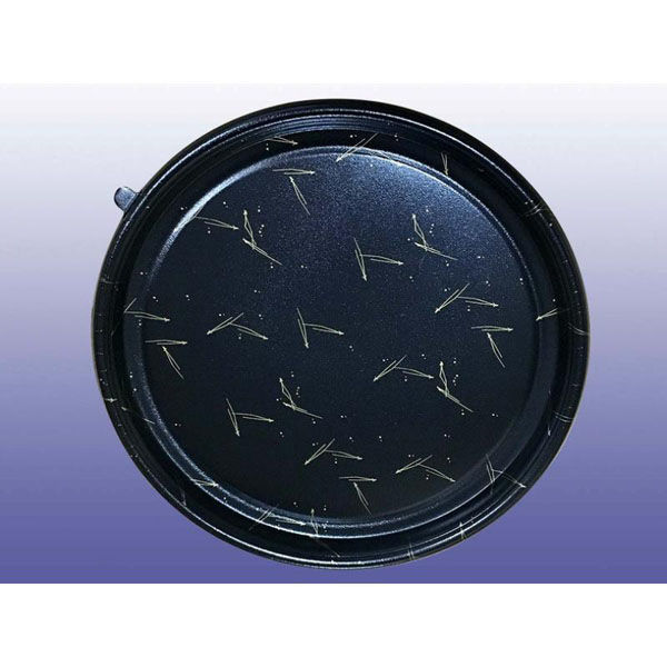 デンカポリマー ピザ容器 ST-370本体 点金松葉 00760376 1ケース(200個(25個×8))（直送品）