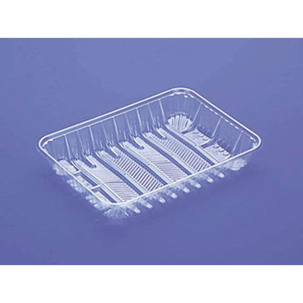 デンカポリマー 透明トレー TQ-400FN 00760379 1ケース(1600個(100個×16))（直送品）