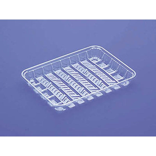 デンカポリマー 透明トレー TQ-400N(K) 00760380 1ケース(1600個(100個×16))（直送品）