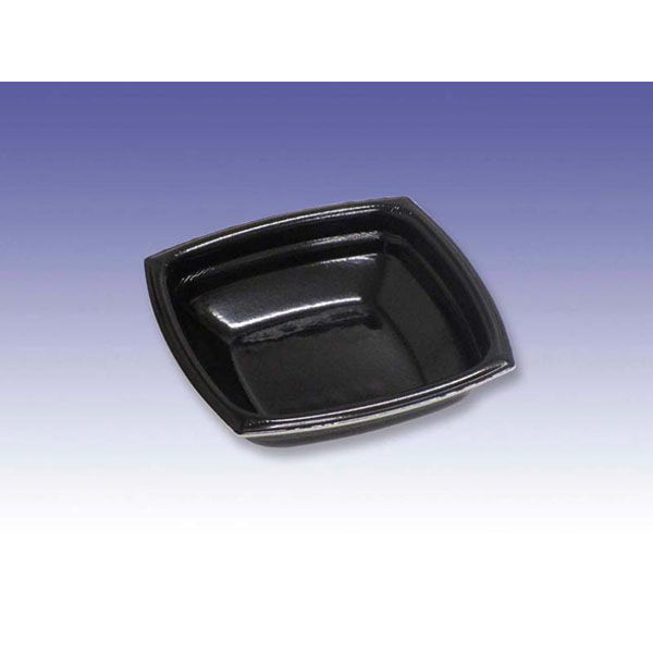 デンカポリマー 惣菜容器 夢デリ5黒 00760386 1ケース(1500個(50個×30))（直送品）