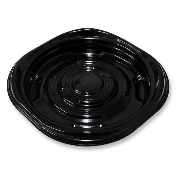 デンカポリマー 軽食容器 D’sプラスinDM210(Z) 黒 00760418 1ケース(600個(50個×12))（直送品）