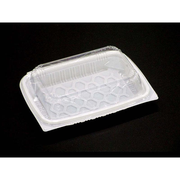 デンカポリマー フードパック OPライト18-13(15)穴有 白 00760431 1ケース(900個(50個×18))（直送品）