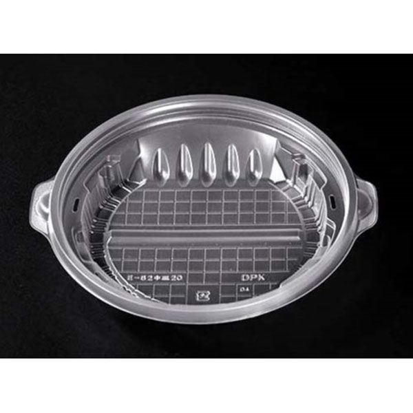 デンカポリマー 麺容器 E-52中皿20 00760424 1ケース(300個(50個×6))（直送品）