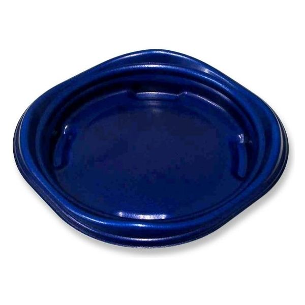 デンカポリマー 軽食容器 D’sプラスinDM210 紺青 00760447 1ケース(600個(50個×12))（直送品）