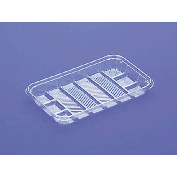 デンカポリマー 透明トレー TQ-45MN 00760436 1ケース(3400個(100個×34))（直送品）