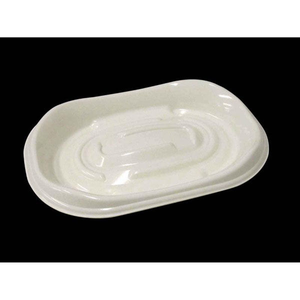 デンカポリマー 軽食容器 D’sプラスPR23-16(Z) 白 00760451 1ケース(600個(50個×12))（直送品）