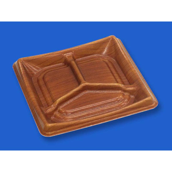 デンカポリマー 軽食容器 D’sプラスP20-20-3 BW 00760475 1ケース(900個(50個×18))（直送品）