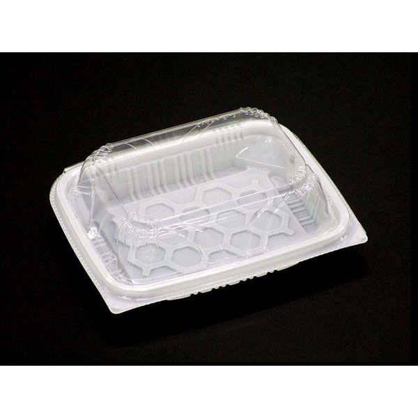 デンカポリマー フードパック OPライト15-13(10)穴有 白 00760496 1ケース(900個(50個×18))（直送品）