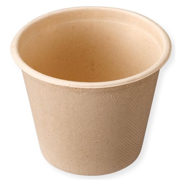 アヅミ産業 どんぶり容器 ムギ&タケカップ425ml 00764522 1ケース(500個(50個×10))（直送品）