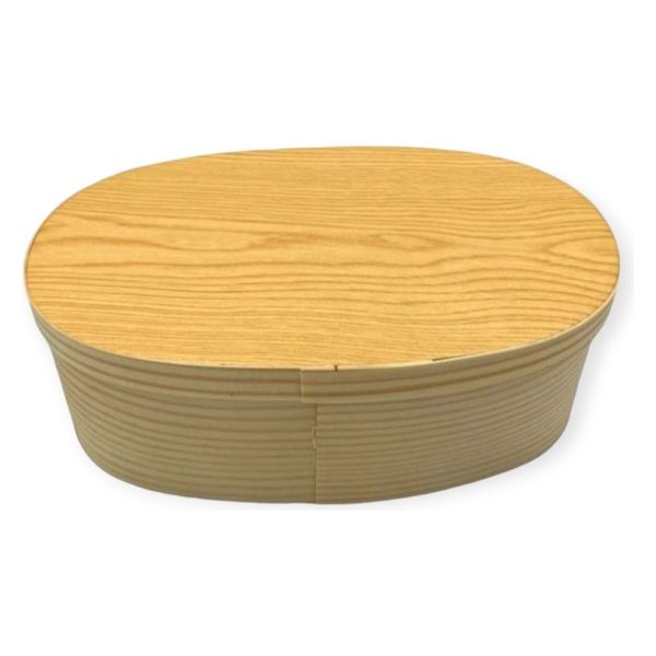 山田曲物 わっぱ 小判2号(5.5)レンジ用 国産赤松 00768187 1ケース(192個)（直送品）