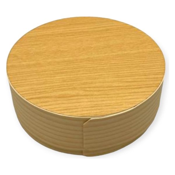 山田曲物 弁当容器 90φ×33H 特司紙製 00768189 1ケース(390個)（直送品）