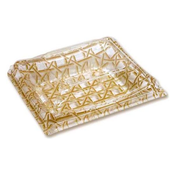 デンカポリマー フードパック OPライトR14-12(8.5)竹雀茶 00775847 1ケース(1200個(50個×24))（直送品）