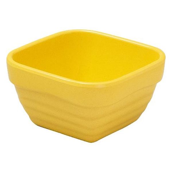 アヅミ産業 食器 SM-1121SY 角ココット(黄色) 00776762 1点（直送品）