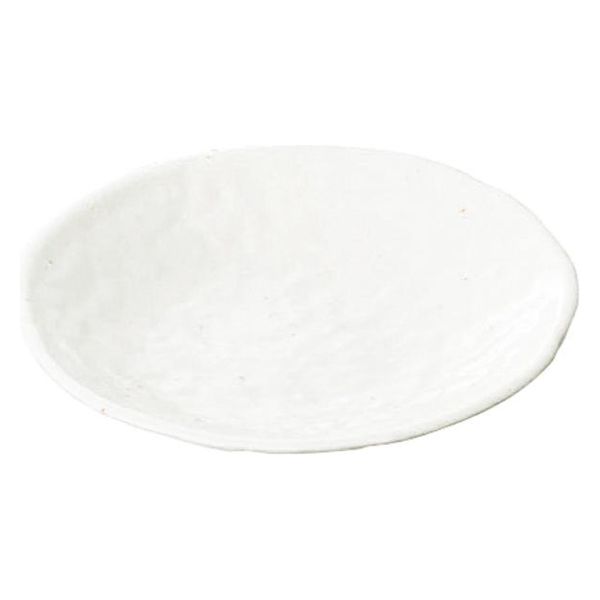 アヅミ産業 食器 SM-11483SW 13cm丸皿(白色) 00776786 1点（直送品）
