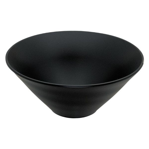 アヅミ産業 食器 SM-1154SS ヌードルボール(漆黒色) 00776816 1点（直送品）