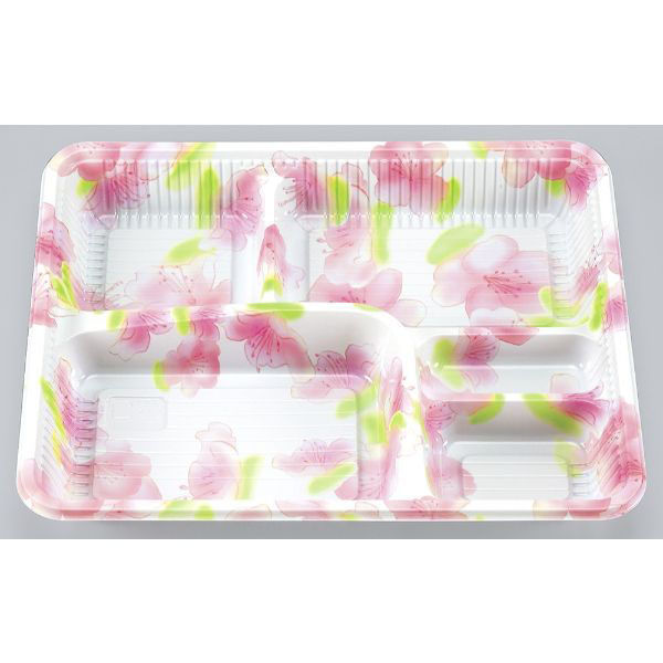 シーピー化成 弁当容器 Z-258(B) 蘭 本体 0106258001415 1ケース(400個(20個×20))（直送品）