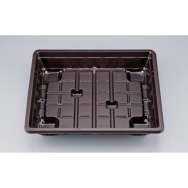 仕出し弁当容器 U-70～81 大輪 本体 シーピー化成