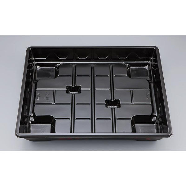 シーピー化成 仕出し弁当容器 U-77(B) 八雲 本体 0116077000365 1ケース(120個(20個×6))（直送品）