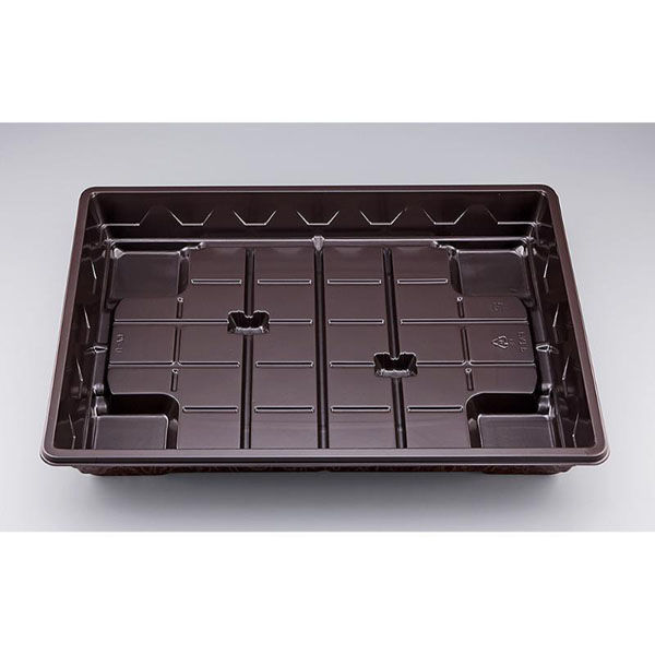 シーピー化成 仕出し弁当容器 U-79(B) 大輪 本体 0116079000505 1ケース(100個(20個×5))（直送品）