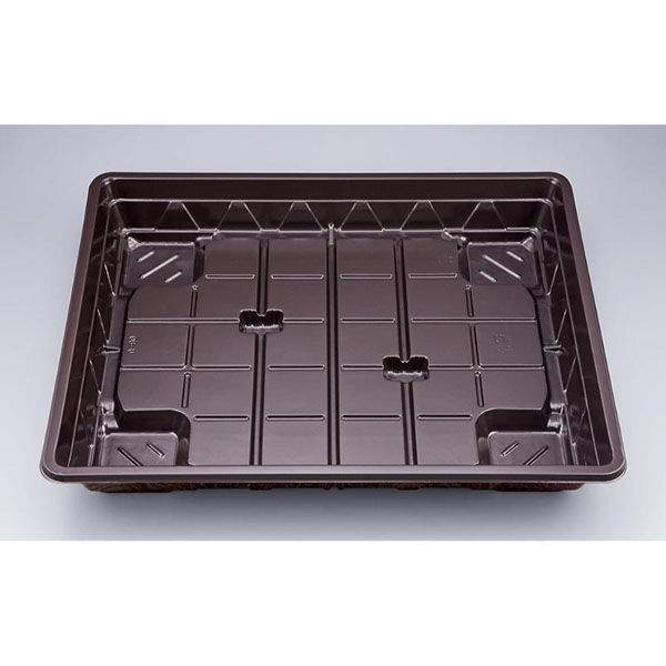 シーピー化成 仕出し弁当容器 U-80(B) 大輪 本体 0116080000505 1ケース(100個(20個×5))（直送品）