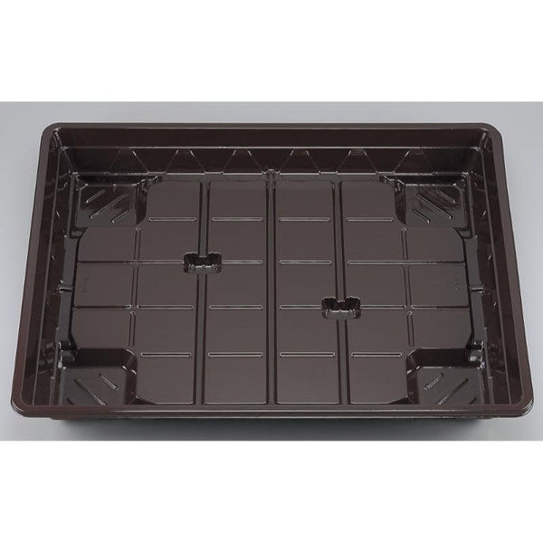 シーピー化成 仕出し弁当容器 U-81(B) 大輪 本体 0116081000505 1ケース(80個(20個×4))（直送品）