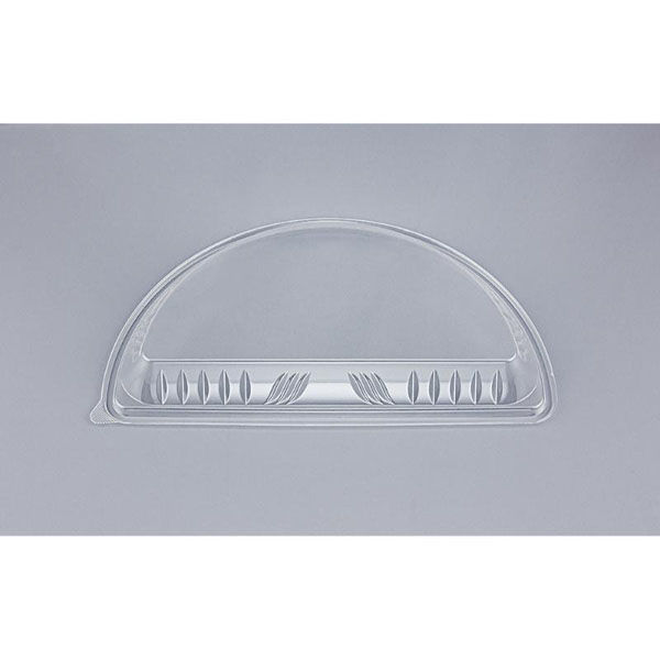 シーピー化成 CZラプレピザ9ハーフ 透明蓋 0124609020008 1ケース(480個(20個×24))（直送品）