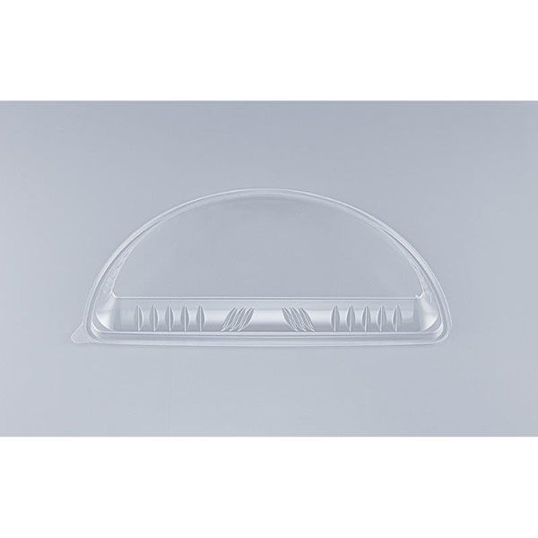 シーピー化成 CZラプレピザ10ハーフ 透明蓋 0124610020008 1ケース(360個(20個×18))（直送品）