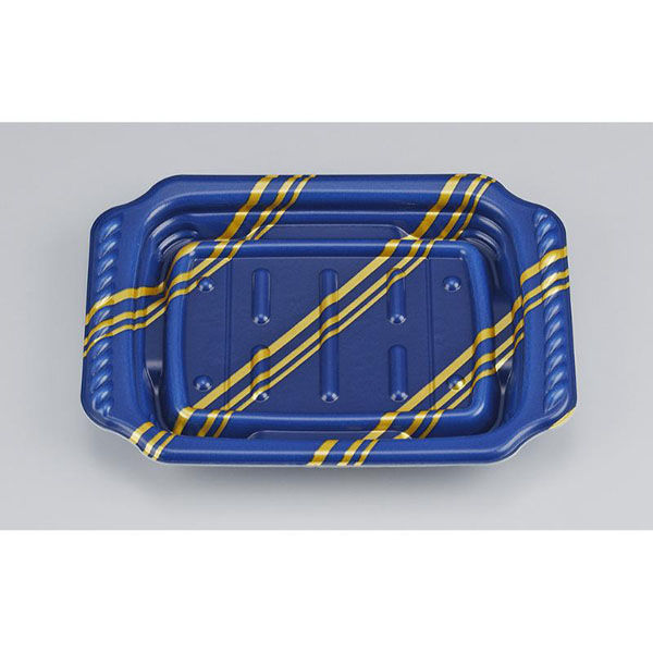 シーピー化成 軽食容器 TNプレト18-13 リッチ紺本体 0251018206765 1ケース(900個(50個×18))（直送品）