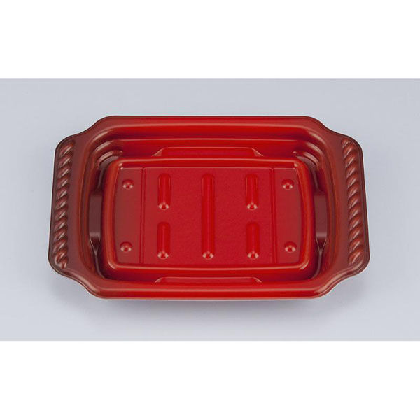 シーピー化成 軽食容器 TNプレト18-13 セルモ赤本体 025101820B175 1ケース(900個(50個×18))（直送品）