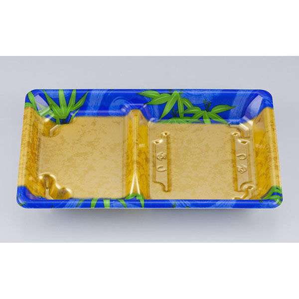 シーピー化成 冷麺容器 SF弁当57-2 ちさり本体 027270572B015 1ケース(600個(50個×12))（直送品）