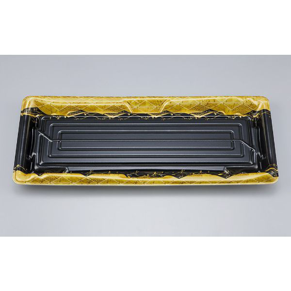 シーピー化成 刺身容器 SF鮨板28 菱蒔絵本体 0277628007295 1ケース(400個(50個×8))（直送品）