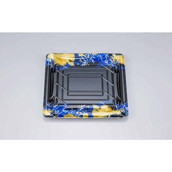 シーピー化成 刺身容器 SF鮨板33 みお青本体 0277633008245 1ケース(600個(50個×12))（直送品）