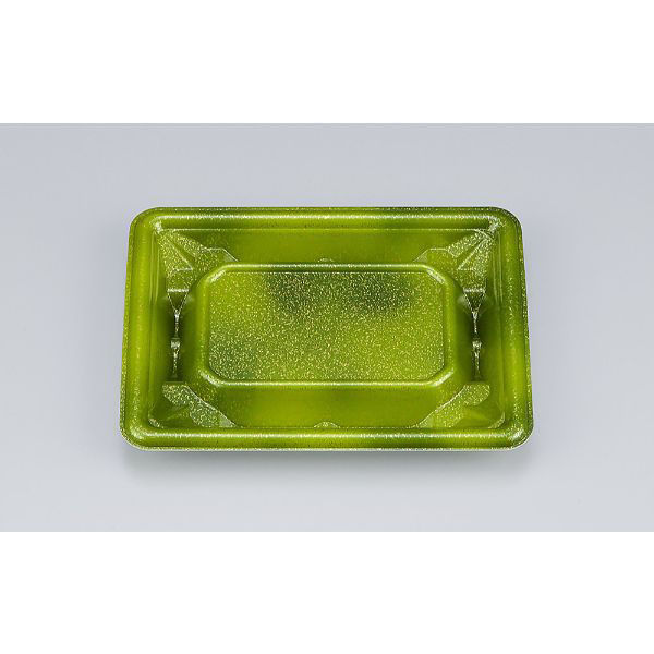 シーピー化成 惣菜容器 SF冴盛15-11 星雲緑本体 0278215119725 1ケース(1200個(50個×24))（直送品）