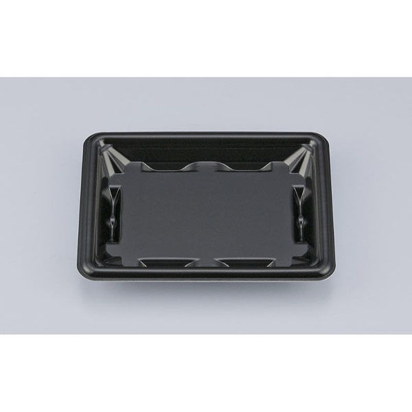 シーピー化成 刺身容器 SF冴盛15-11F 黒本体 0278215510525 1ケース(1200個(50個×24))（直送品）