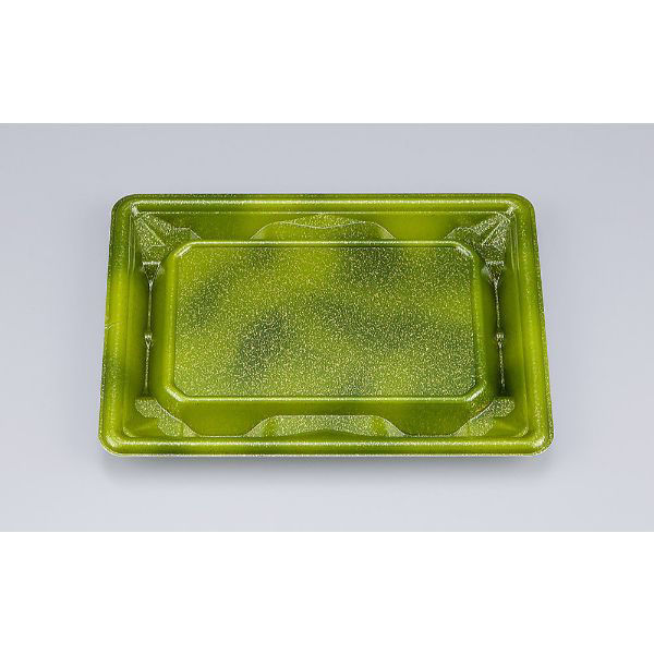 シーピー化成 惣菜容器 SF冴盛19-14 星雲緑本体 0278219149725 1ケース(900個(50個×18))（直送品）