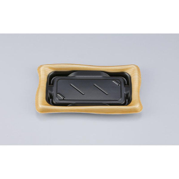 寿司容器 SF瀬戸波 松漆本体 シーピー化成