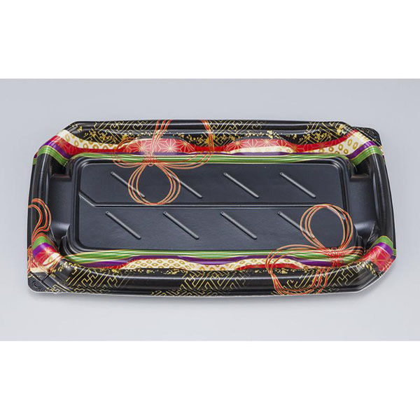 シーピー化成 寿司容器 SFN真潮皿25 織紐 本体 0310125005625 1ケース(400個(50個×8))（直送品）