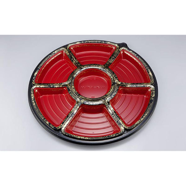 シーピー化成 オードブル容器 NUオードブル39 山中 本体 0391039004795 1ケース(80個(10個×8))（直送品）