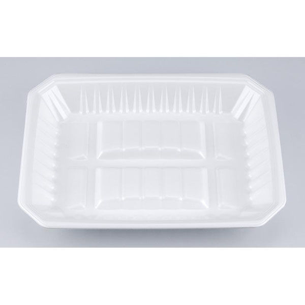 シーピー化成 発泡トレー 新L筏29-22-37 無地 0513292260150 1ケース(400個(50個×8))（直送品）