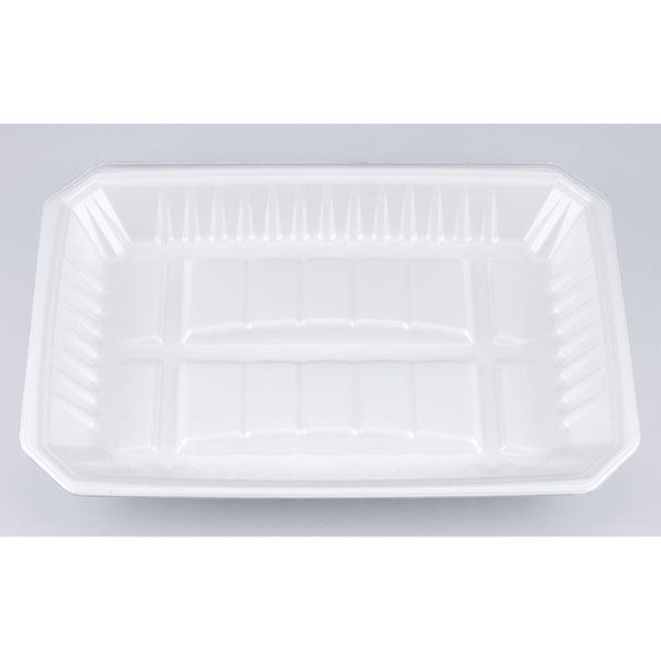 シーピー化成 発泡トレー 新L筏33-23-37 無地 0513332360150 1ケース(400個(50個×8))（直送品）