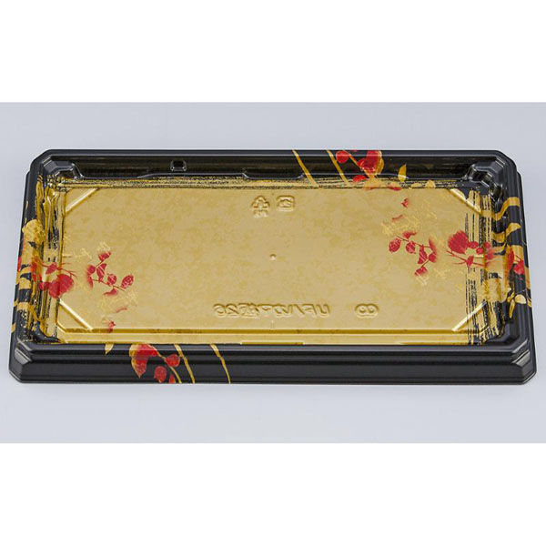 シーピー化成 寿司容器 UFハカマ板26 いろづき本体 059712600A945 1ケース(600個(50個×12))（直送品）