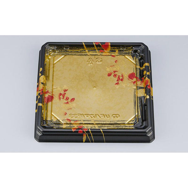 シーピー化成 寿司容器 UFハカマ板33 いろづき本体 059713300A945 1ケース(600個(50個×12))（直送品）