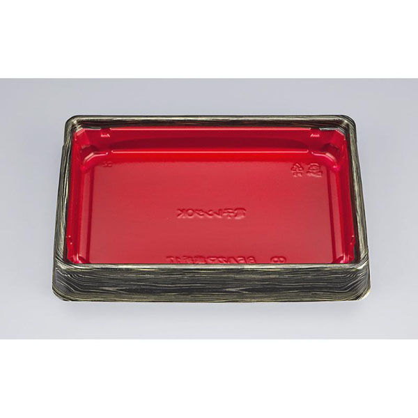 シーピー化成 どんぶり容器 BFハカマ集折17 金板目 本体(N) 0748717003255 1ケース(400個(50個×8))（直送品）