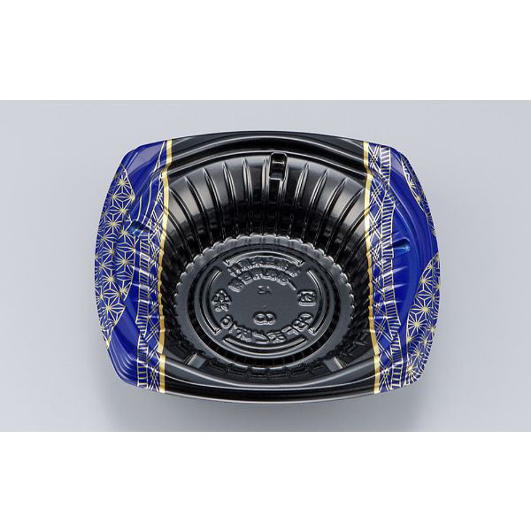 シーピー化成 どんぶり容器 CBFまど味16 いづつ青 本体 0A00116002515 1ケース(900個(50個×18))（直送品）