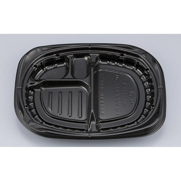 弁当容器 CBFまろん 黒本体 シーピー化成