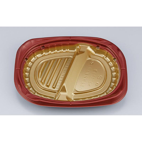 シーピー化成 弁当容器 CBFまろん7S-1 GR本体 0A0210751B075 1ケース(600個(50個×12))（直送品）